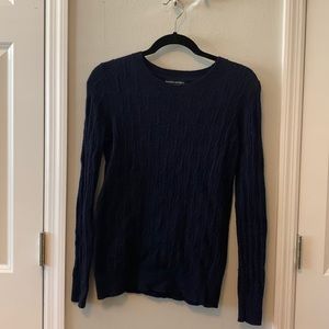 Banana Republic navy crew neck sweater